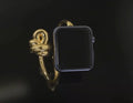 Knotted Cuff in 18K gold plated on apple watch