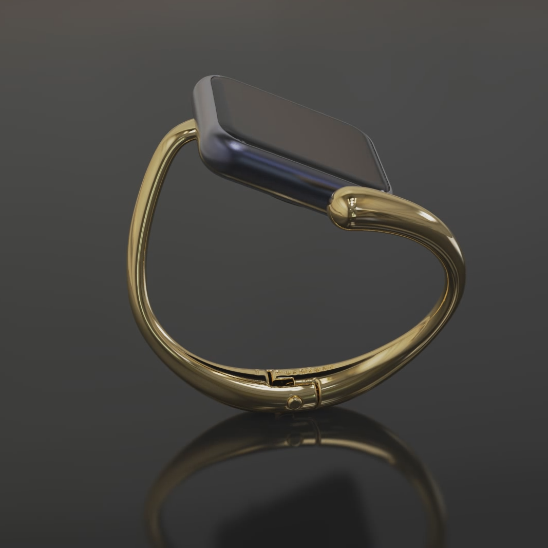 Rem 44 Cuff in 18K Gold Vermeil