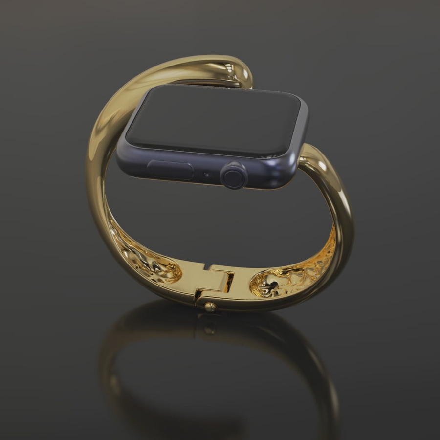 Rem Cuff in 18K gold plated-2