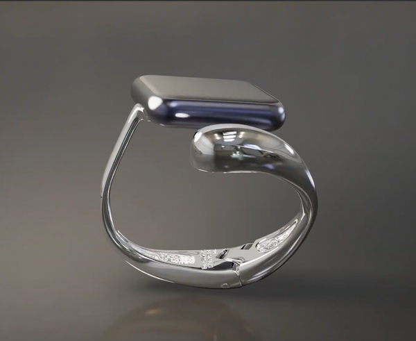 Rem Cuff in Sterling Silver