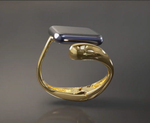 Rem Cuff in 18K gold plated